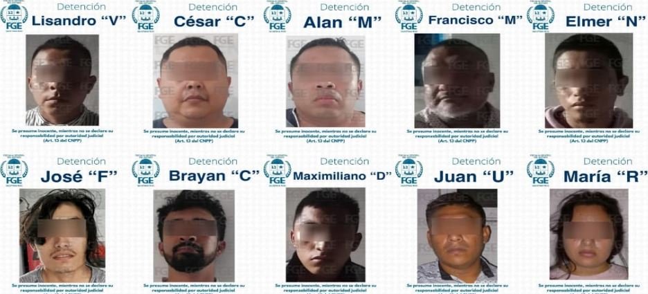 Desmantelan banda de narcomenudistas