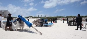 Liberan playas en Playa Marlín