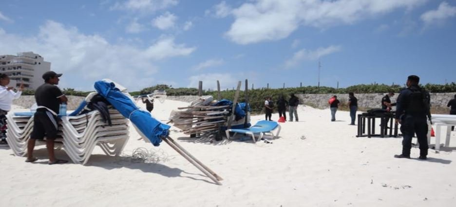 Liberan playas en Playa Marlín