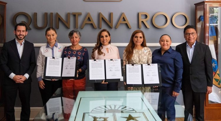 Firman acuerdo en Quintana Roo contra de la explotación sexual infantil en el turismo