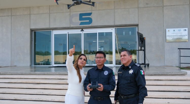 Incluirán drones para mejorar la seguridad en Quintana Roo