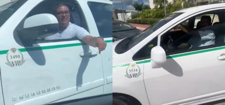 Taxista agrede a un conductor de Uber en el aeropuerto de Cancún