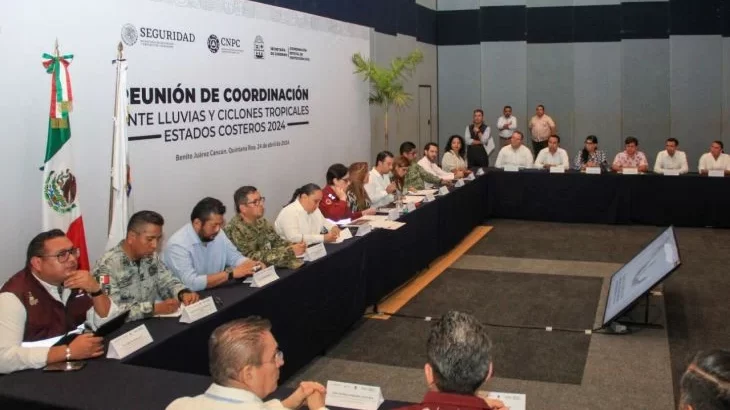 Protección Civil nacional presenta en Quintana Roo el nuevo protocolo ante huracanes