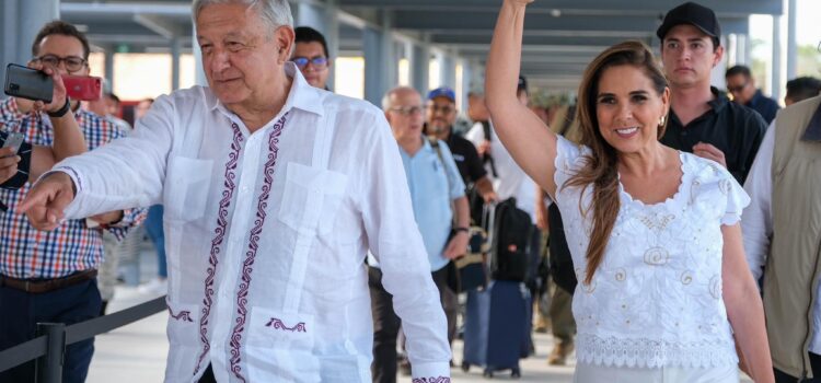 Tras reunión con AMLO en Cancún, anuncia Belice eliminación de cobro a mexicanos para ingresar a ese país