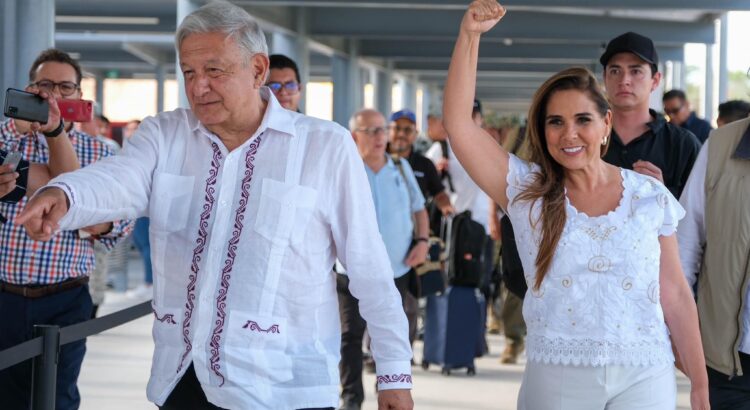 Tras reunión con AMLO en Cancún, anuncia Belice eliminación de cobro a mexicanos para ingresar a ese país