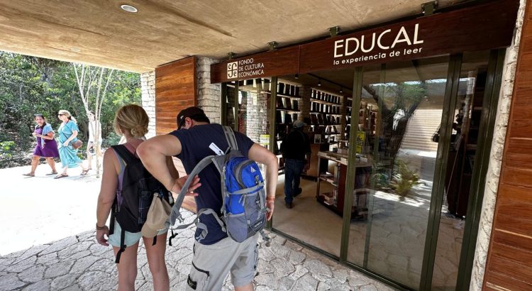 Abre librería Educal en el Parque del Jaguar de Tulum