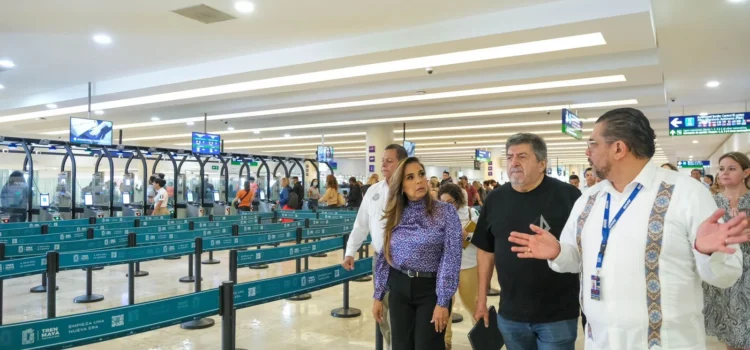 Muestran hoteleros a Migración deficiencias en el Aeropuerto Internacional de Cancún