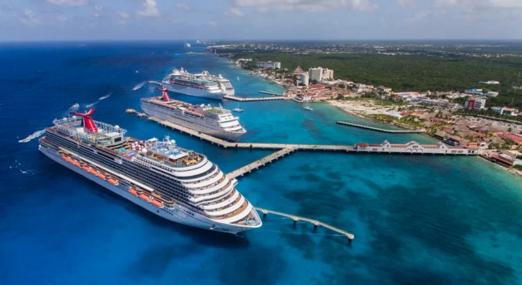 Cozumel y Mahahual concentran la llegada de cruceros a México