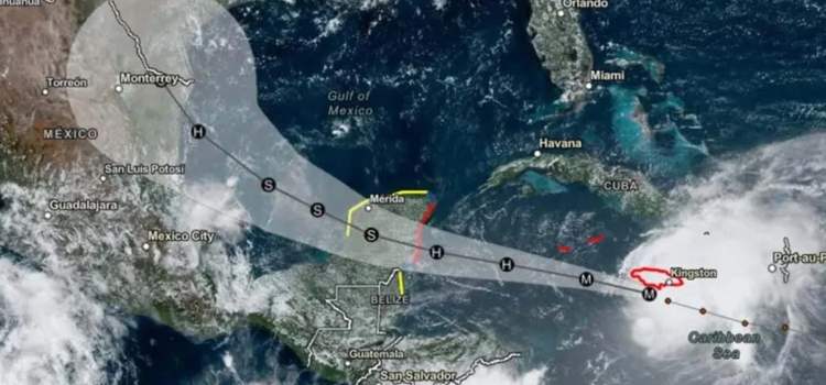 Beryl tocará tierra en Quintana Roo como Huracán Categoría 2
