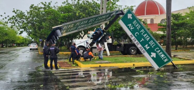 Saldo blanco en Solidaridad tras el paso de ‘Beryl’