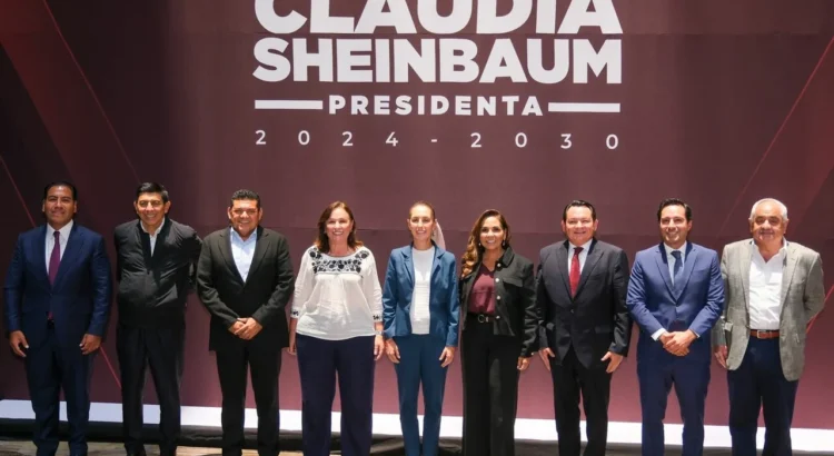 Sheinbaum anuncia que en dos años se concretará el segmento de carga del Tren Maya