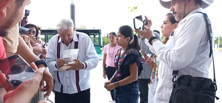 AMLO anuncia que el último viaje de su sexenio será a Quintana Roo