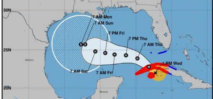 Quintana Roo emite alerta azul por el acercamiento de ‘Rafael’