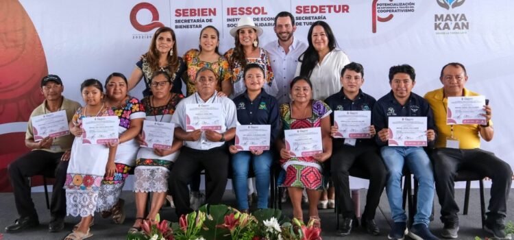 Mara Lezama impulsa el turismo local con entrega de equipamiento y capacitación