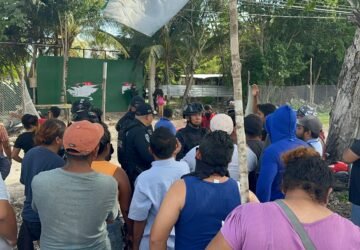 Desalojan a 170 familias en colonia irregular de Tulum