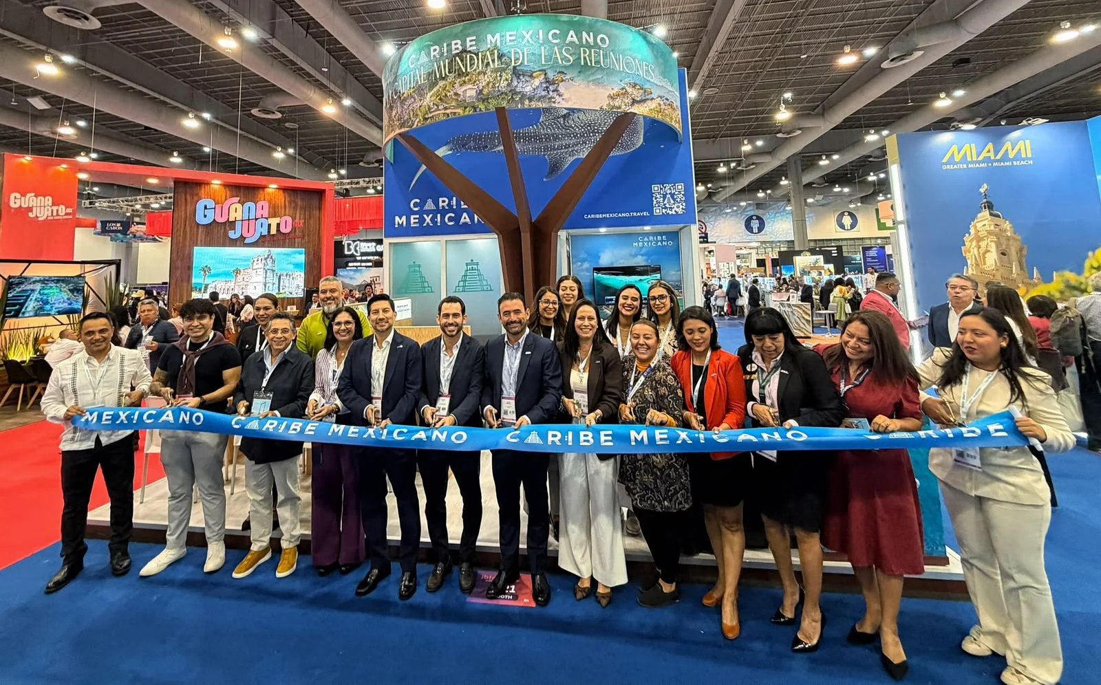 Caribe Mexicano muestra su infraestructura para turismo de negocios y convenciones en la IBTM Americas